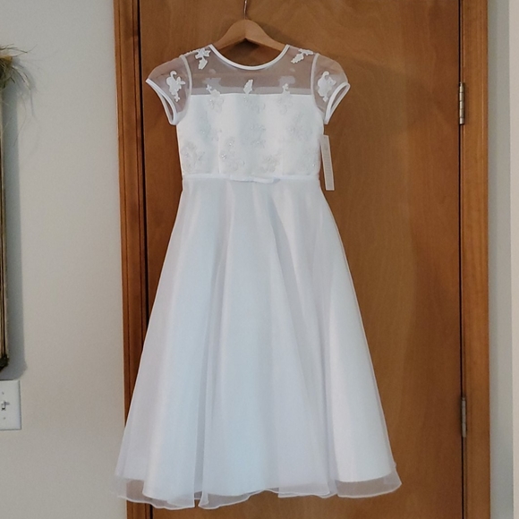 FIRST COMMUNION/FLOWER GIRL DRESS STYLE #321 - Picture 1 of 3